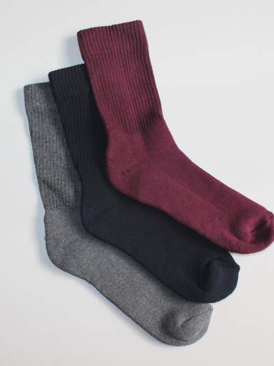 Full Terry Crew Sock | Comfortable & Durable Unisex Socks