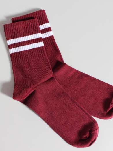 Striped Crew Socks | Classic & Fashionable Hosiery
