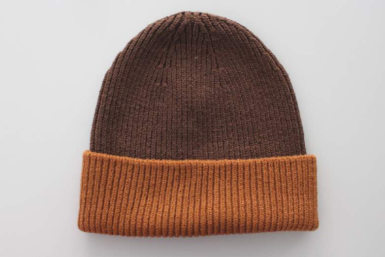 Two Tone Knitted Beanie – Premium Winter Headwear for Men & Women