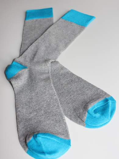 Two Tone Crew Sock | Stylish & Durable Hosiery